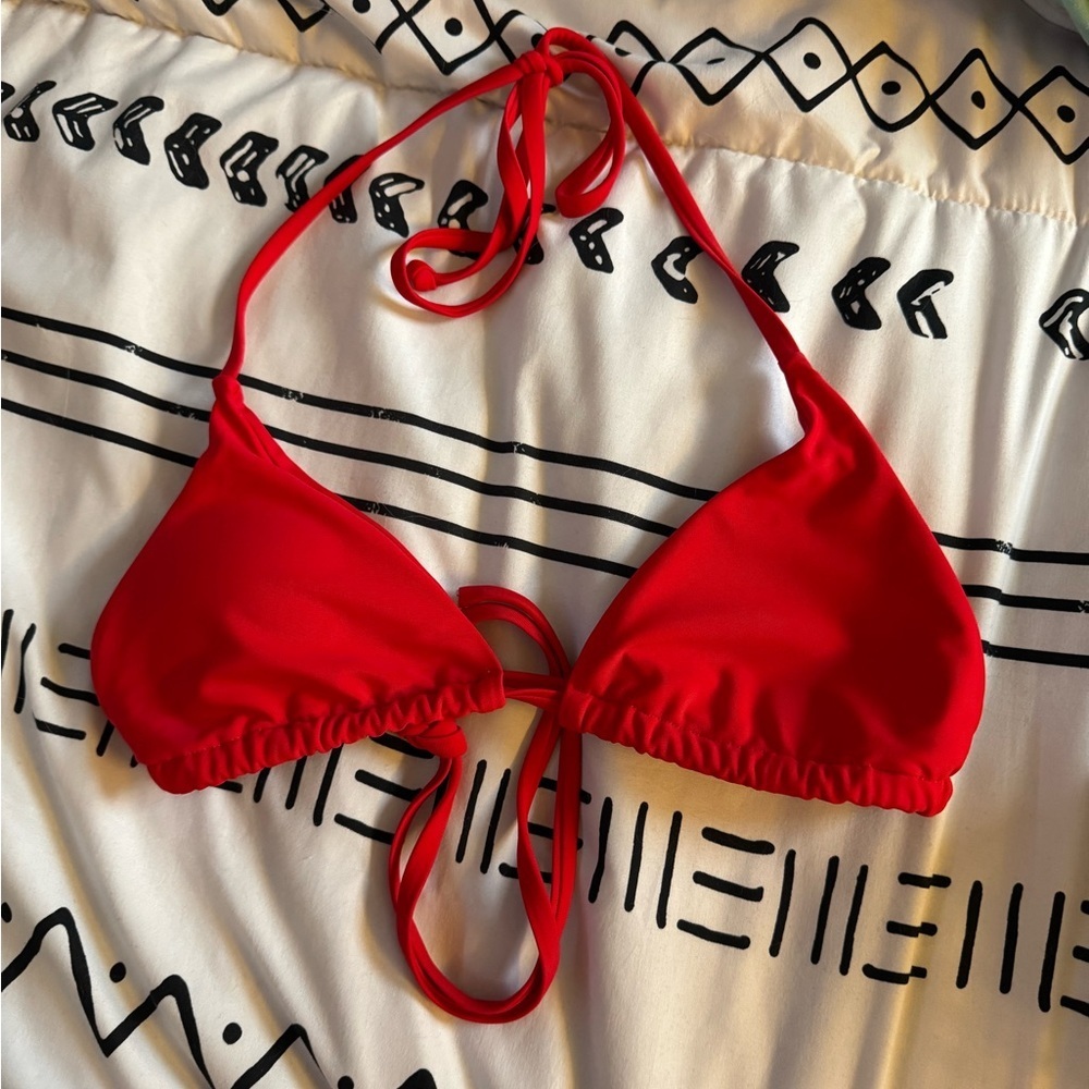 SHEIN Triangle Bikini Top